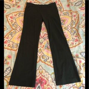 GUC Theory Black Pinstripe flare suit pants Size 8